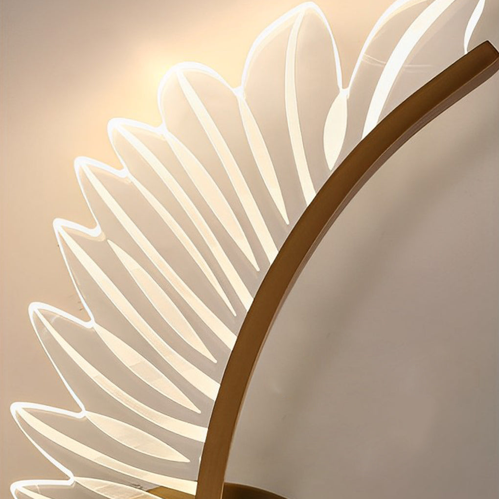 Postmodern Acrylic LED Wall Lamp with Dimming, Ideal for Living Room