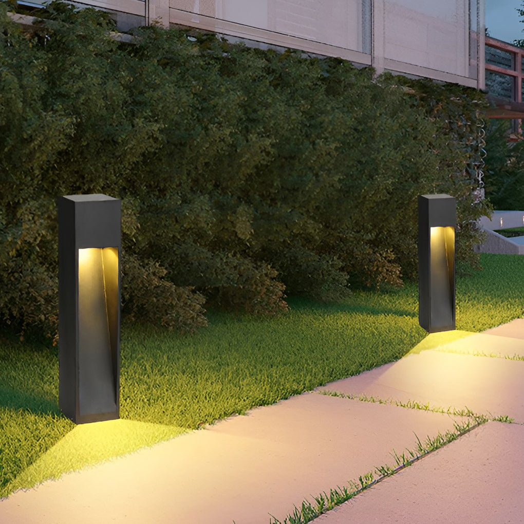 Waterproof 5W Industrial LED Rectangular Pathway Light Fixture for Outdoors