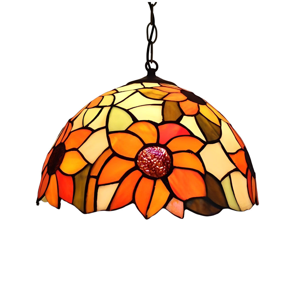 Colorful Handmade Baroque Glass Chandelier for Elegant Living Spaces
