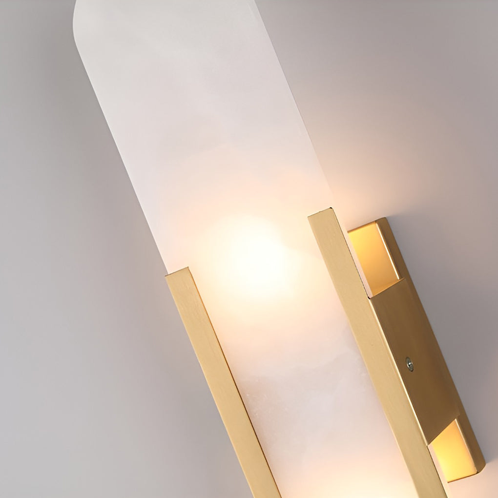 Modern Electroplated Metal G4 LED Wall Sconces for Living Room Decor