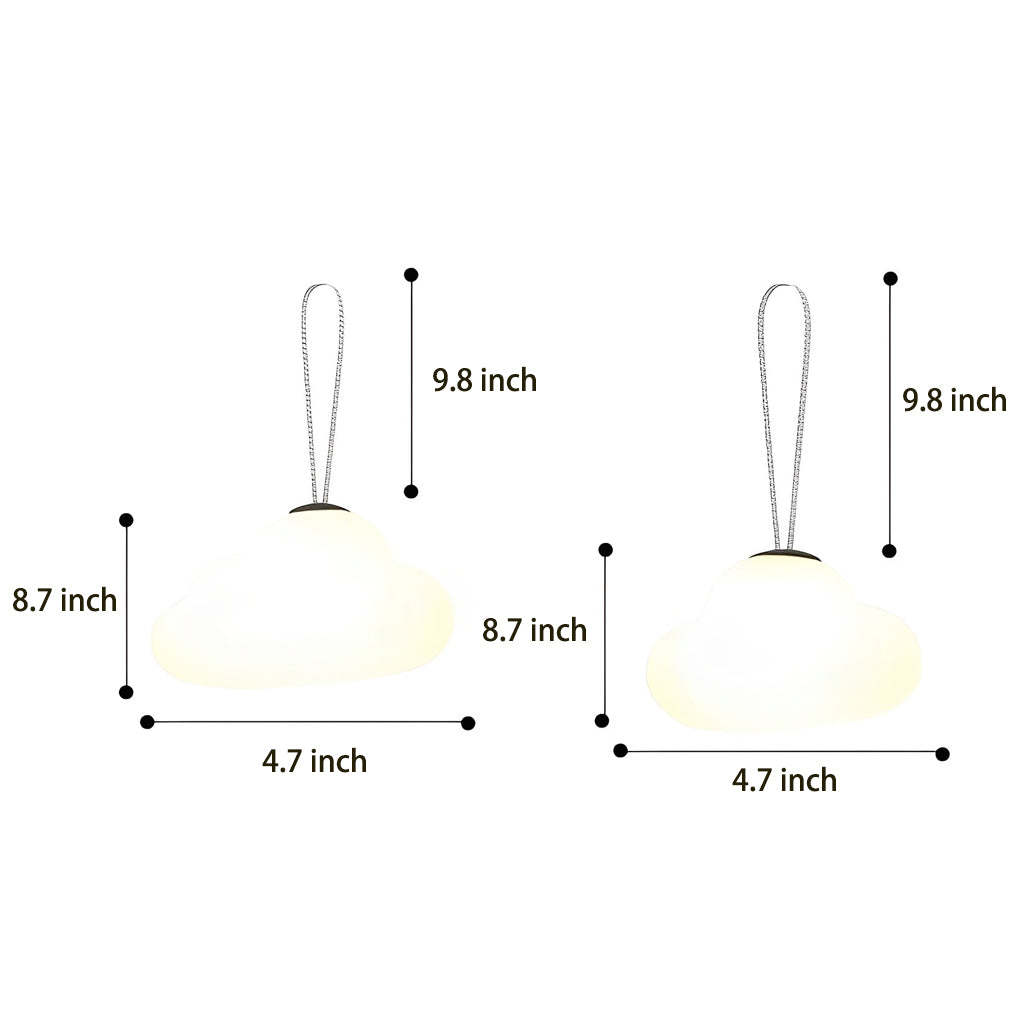 Colorful Waterproof Rechargeable USB Hanging Outdoor Lantern Lights