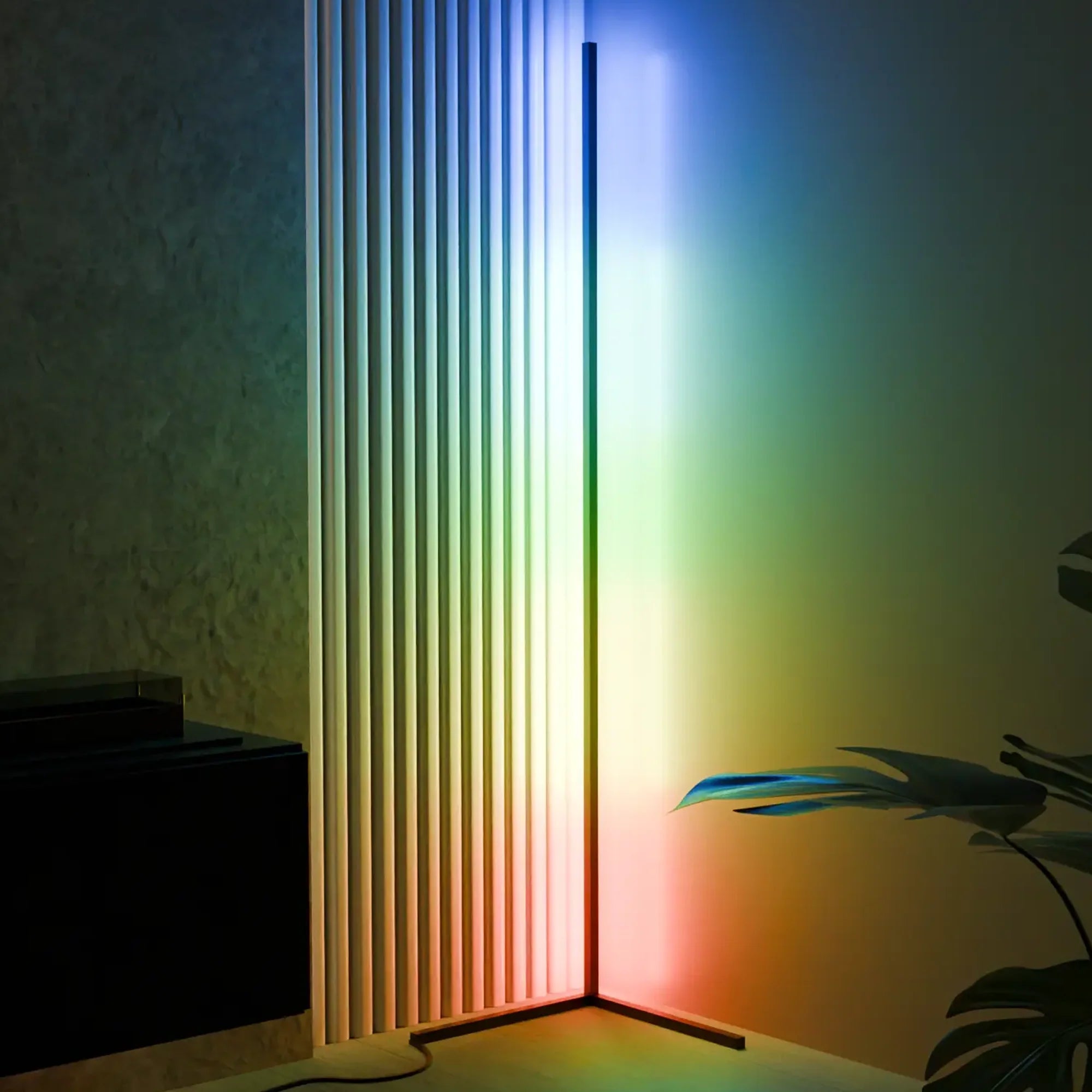 Elegant Modern Black Metal Floor Lamp for Living Room and Bedroom