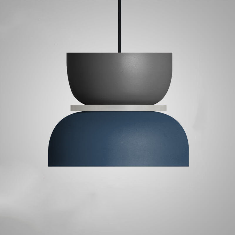 Vibrant Nordic Colorful Macaron LED Pendant Light for Kitchen Dining Room