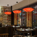 Elegant Lotus Petal Fabric Iron Chandeliers for Dining Room Decor