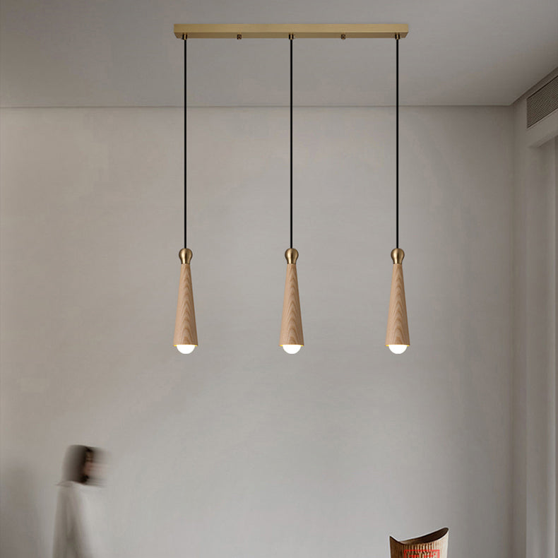 Modern Copper Dome LED Chandelier Pendant Light for Dining Room