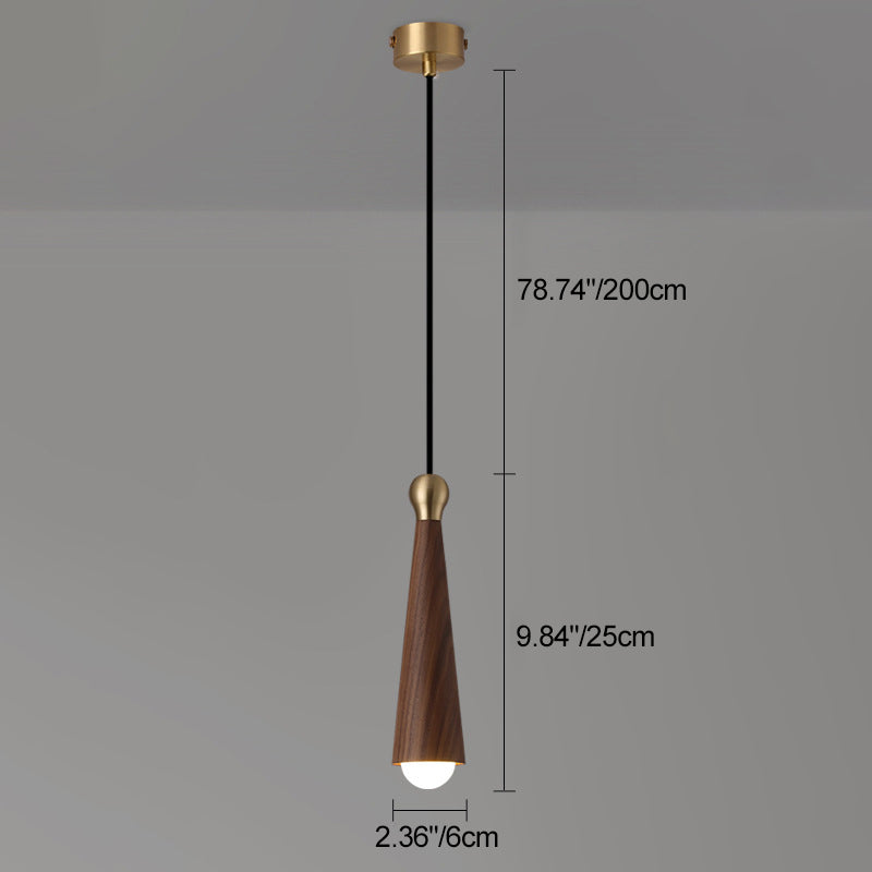 Modern Copper Dome LED Chandelier Pendant Light for Dining Room