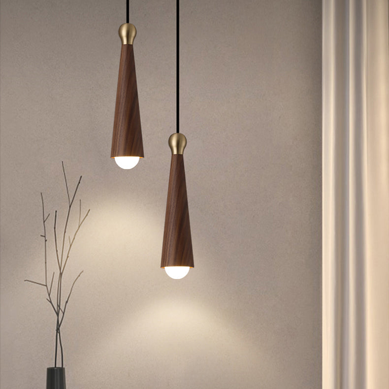 Modern Copper Dome LED Chandelier Pendant Light for Dining Room