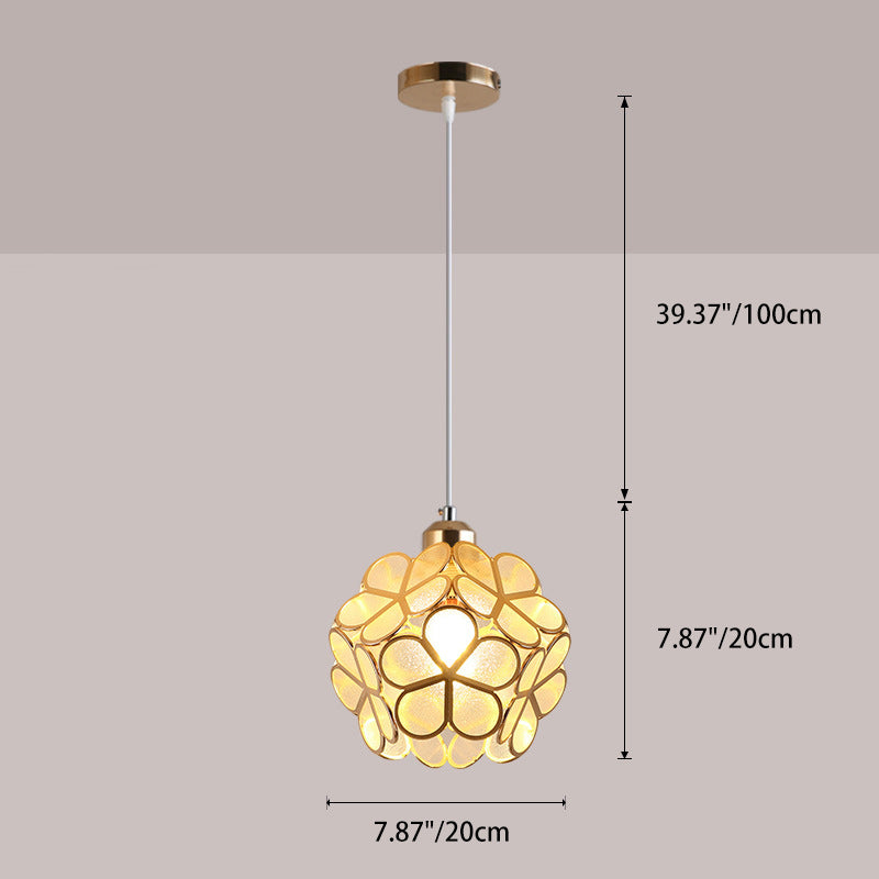 Scandinavian Hexagon Iron Chandelier Pendant Light for Dining Room