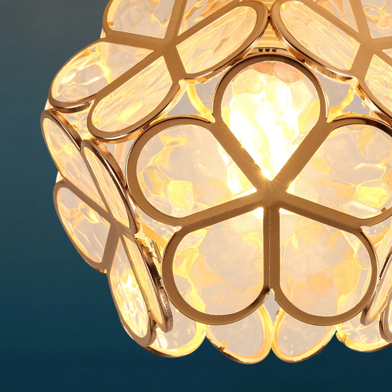 Scandinavian Hexagon Iron Chandelier Pendant Light for Dining Room