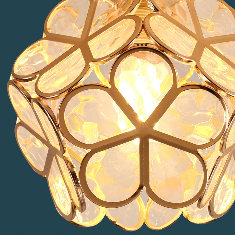 Scandinavian Hexagon Iron Chandelier Pendant Light for Dining Room