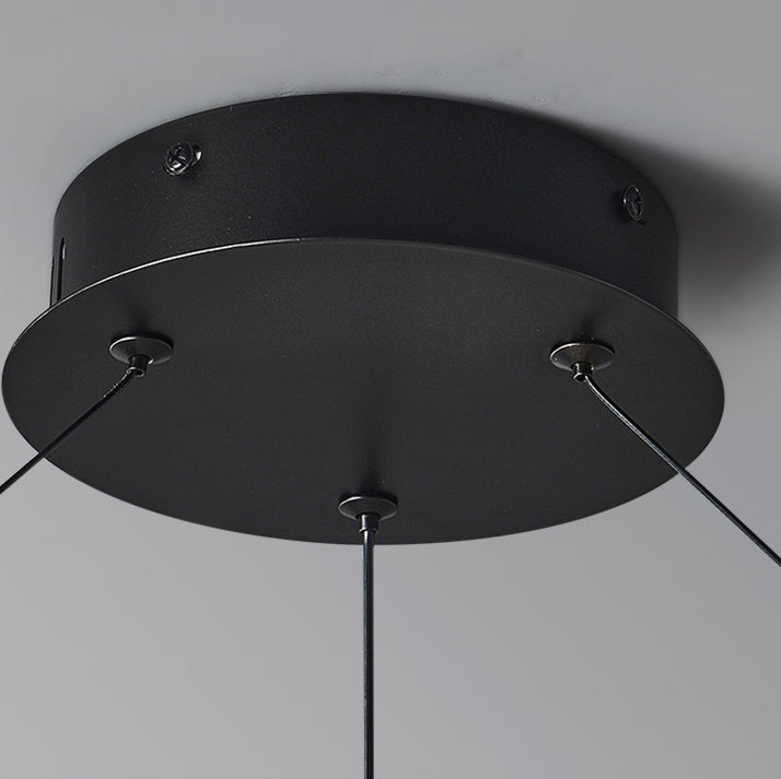 Nordic Style Iron and Glass 8/10/14-Light Linear Chandelier for Home