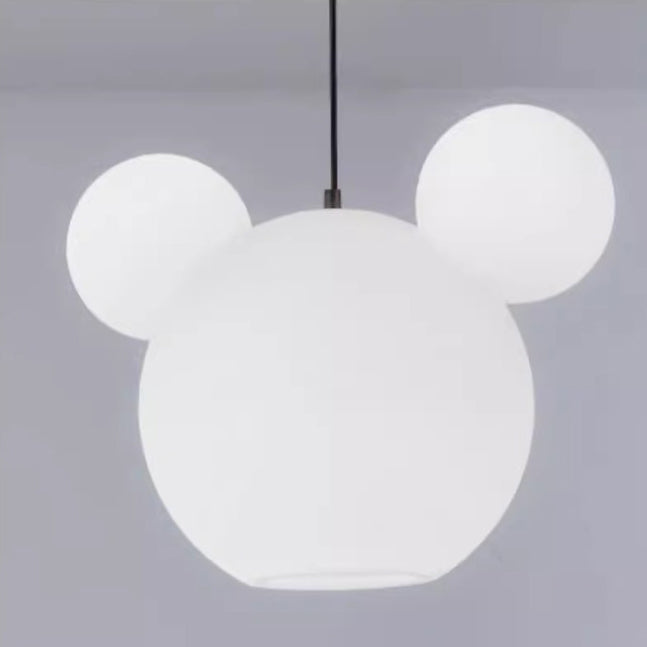 Chic PE Iron Art Deco 3-Light Round Chandelier for Kids' Bedroom & Playroom