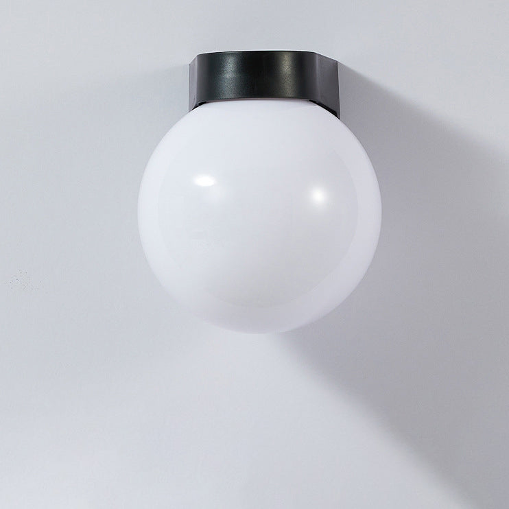 Modern Clear Polycarbonate Waterproof Wall Sconce Lamp for Outdoor Patio