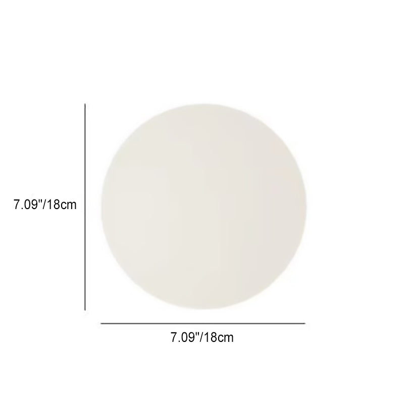 Contemporary Clear Glass Orb 1-Light Wall Sconce for Living Room Decor