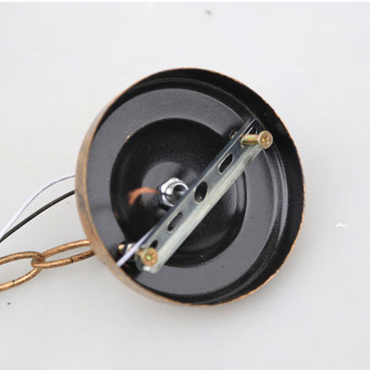 Vintage Hexagonal Waterproof Aluminum Acrylic Pendant Light for Patios
