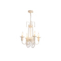 Elegant French Iron Crystal Candelabra Chandelier for Living Room 4/6/8 Lights