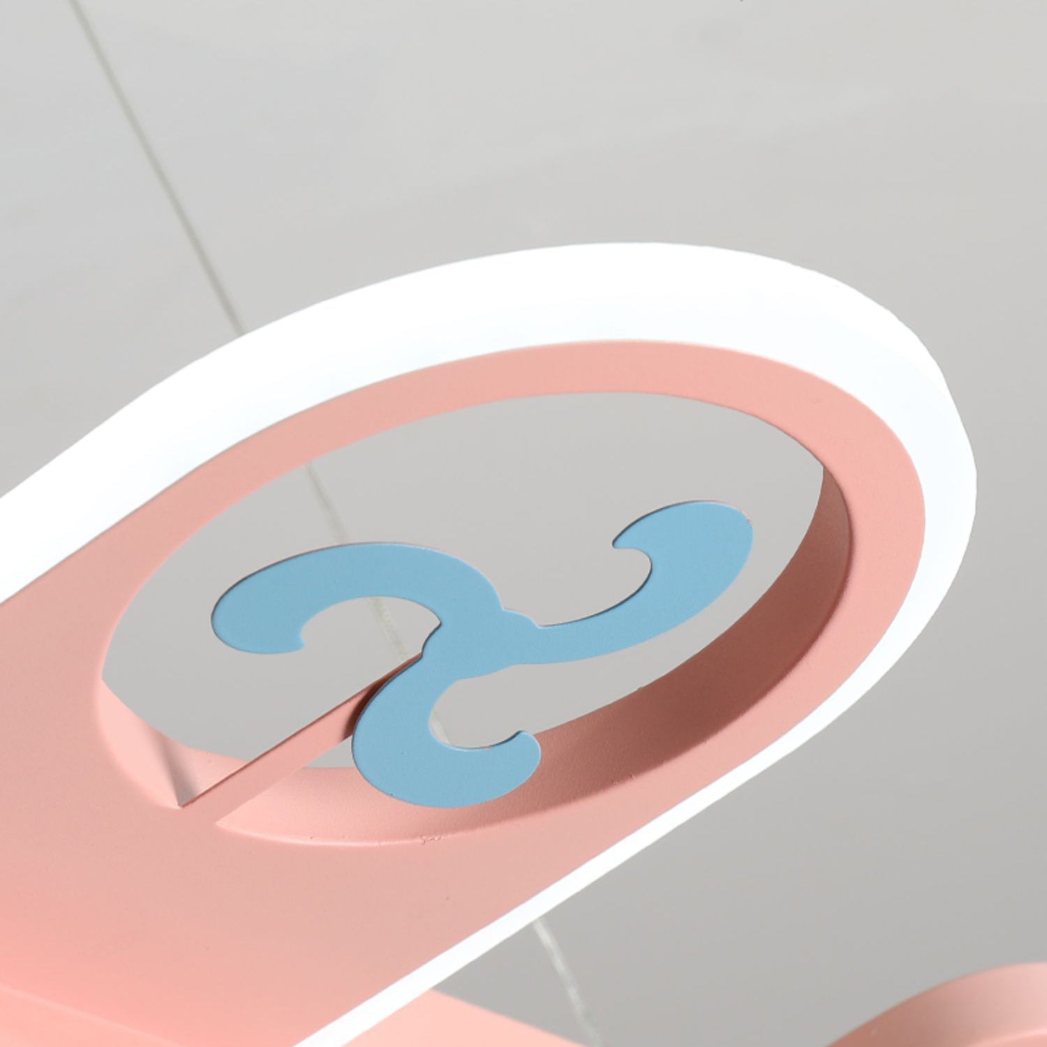 Modern Cartoon Airplane LED Chandelier in Iron & Acrylic for Kids' Room