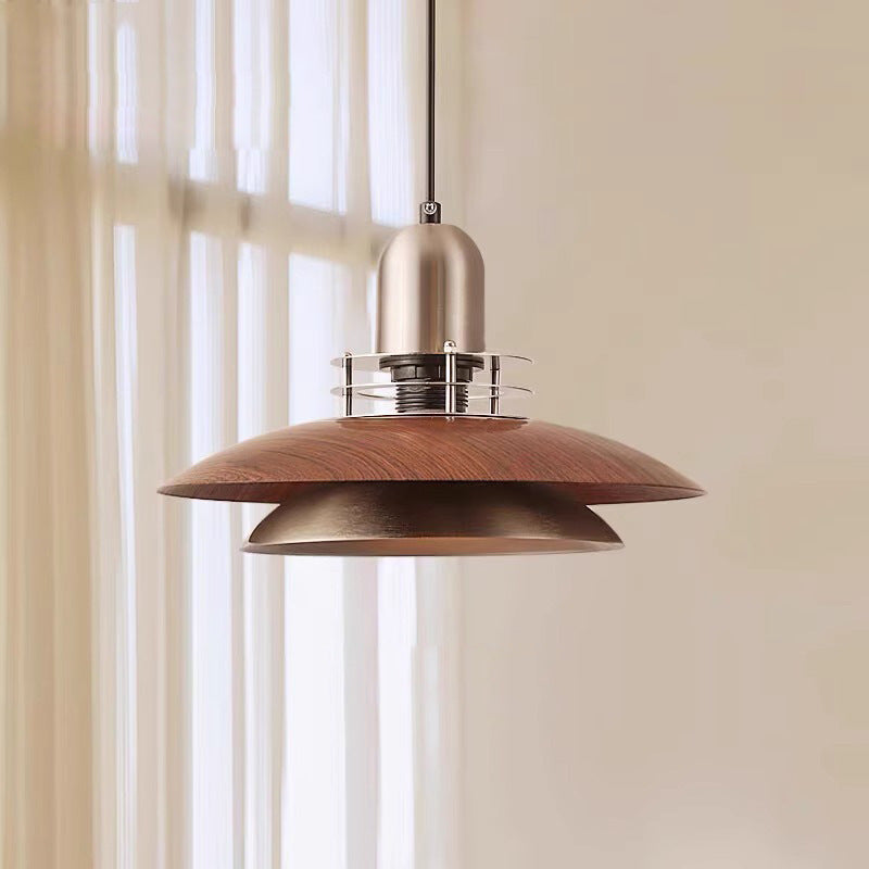 Traditional Black Iron Round Chandelier with 1/2/3 Lights for Dining Room