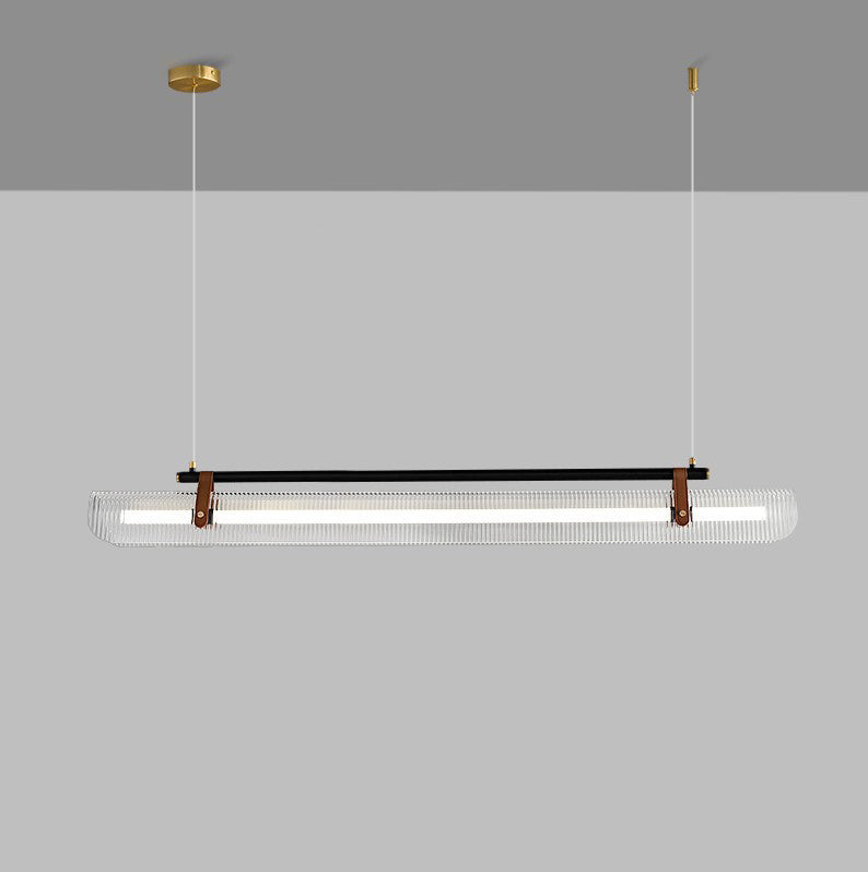 Scandinavian Acrylic LED Island Chandelier Light for Modern Living Room