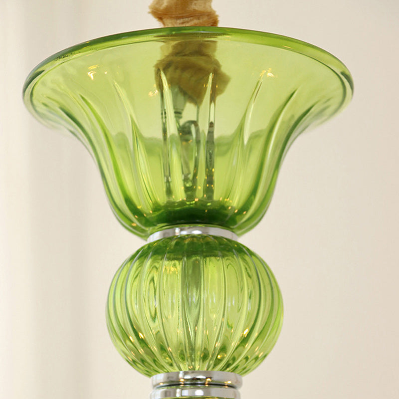 Elegant Traditional French Glass Chandeliers - 5/6/8 Lights for Living Room