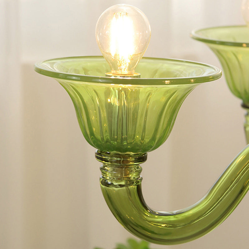 Elegant Traditional French Glass Chandeliers - 5/6/8 Lights for Living Room