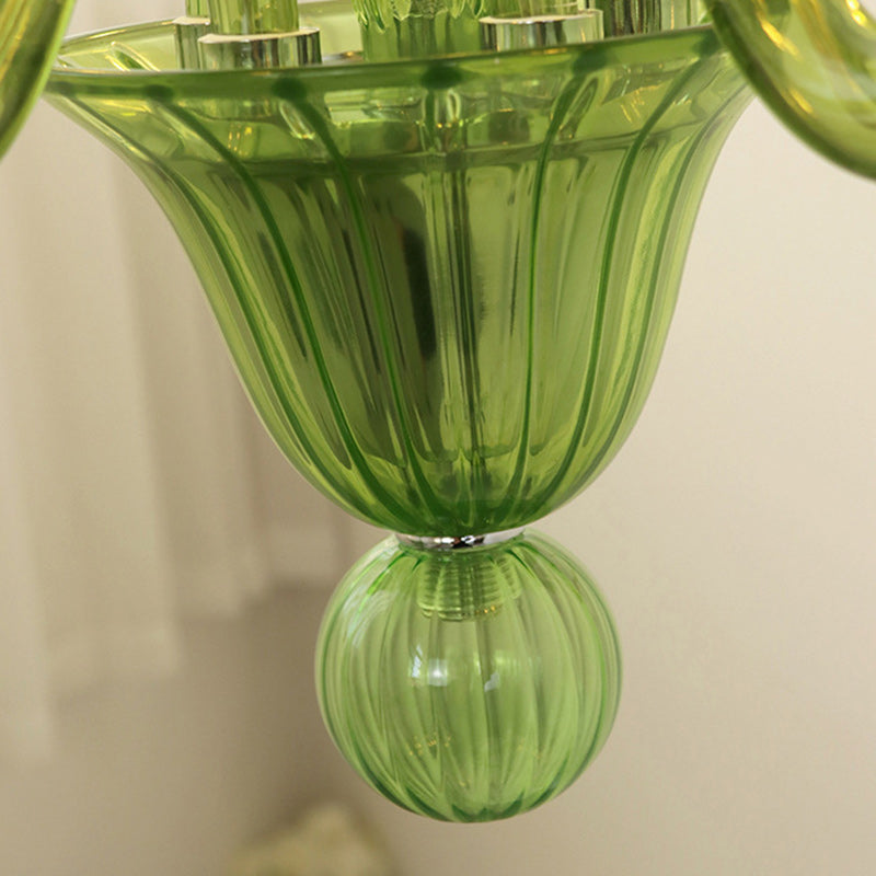 Elegant Traditional French Glass Chandeliers - 5/6/8 Lights for Living Room