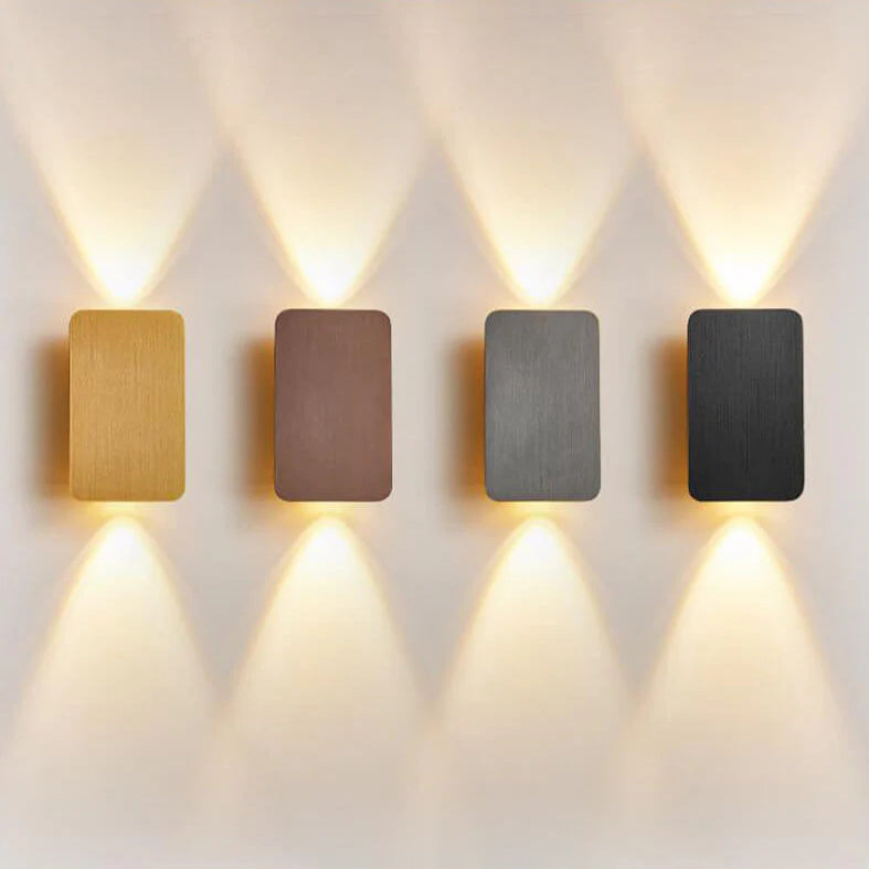 Sleek Aluminum LED Wall Sconce Lamp for Nordic Minimalist Interiors