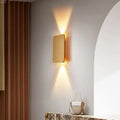 Sleek Aluminum Rectangular LED Wall Sconce Light for Modern Interiors