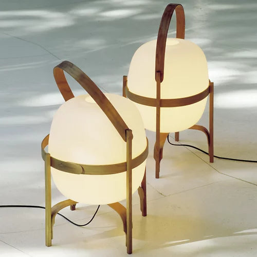 Modern White Portable LED Table Lamp with Standing Frame for Bedroom