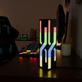 Sleek White Smart Table Lamp with Touch Control for Modern Home Office