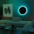 Modern White AuraSphere Smart Wall Lamp for Living Room Bedroom Decor