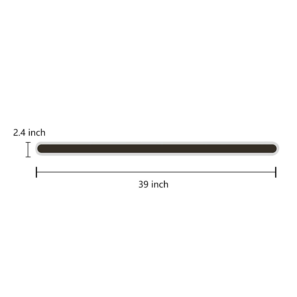 Nordic Minimalist Black Wall Sconces with Linear LED Lights for Modern Rooms