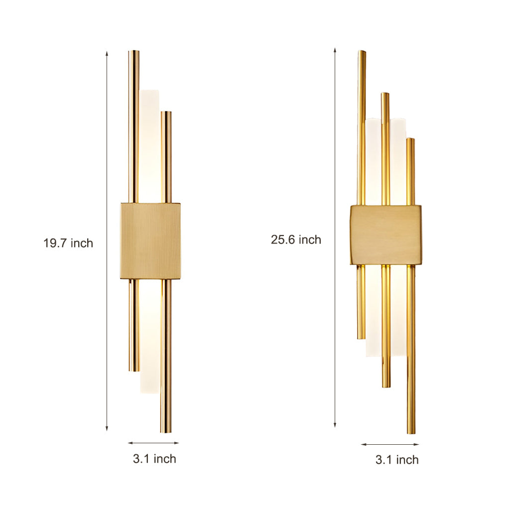 Modern Black LED Up and Down Wall Sconce Lighting for Living Room