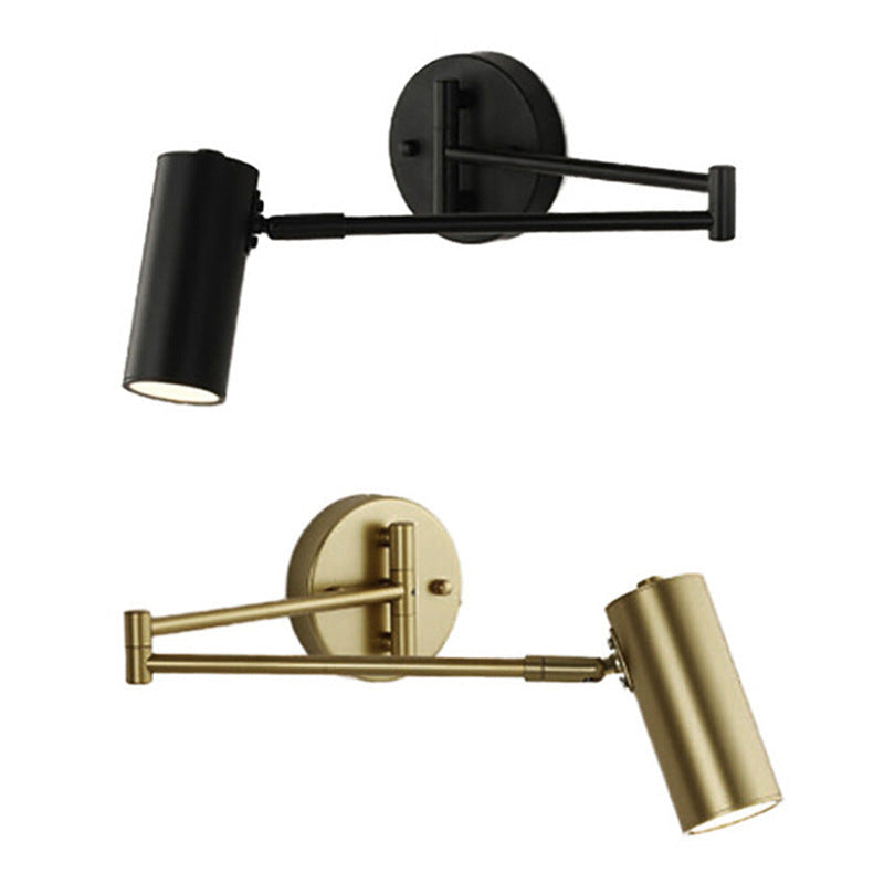 Nordic Minimalist Folding Telescopic Wall Sconce Lamp for Living Room