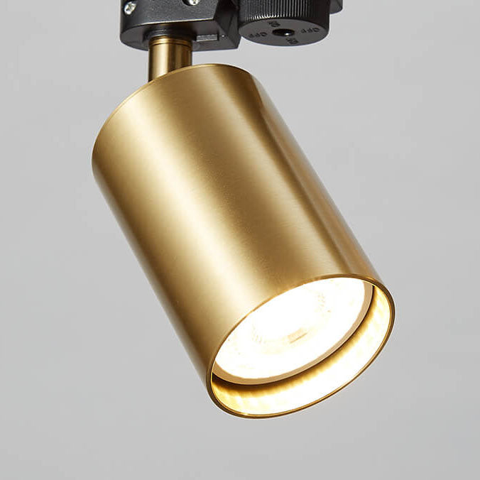 Sleek Industrial LED Flush Mount Tubular Track Lighting for Home Décor