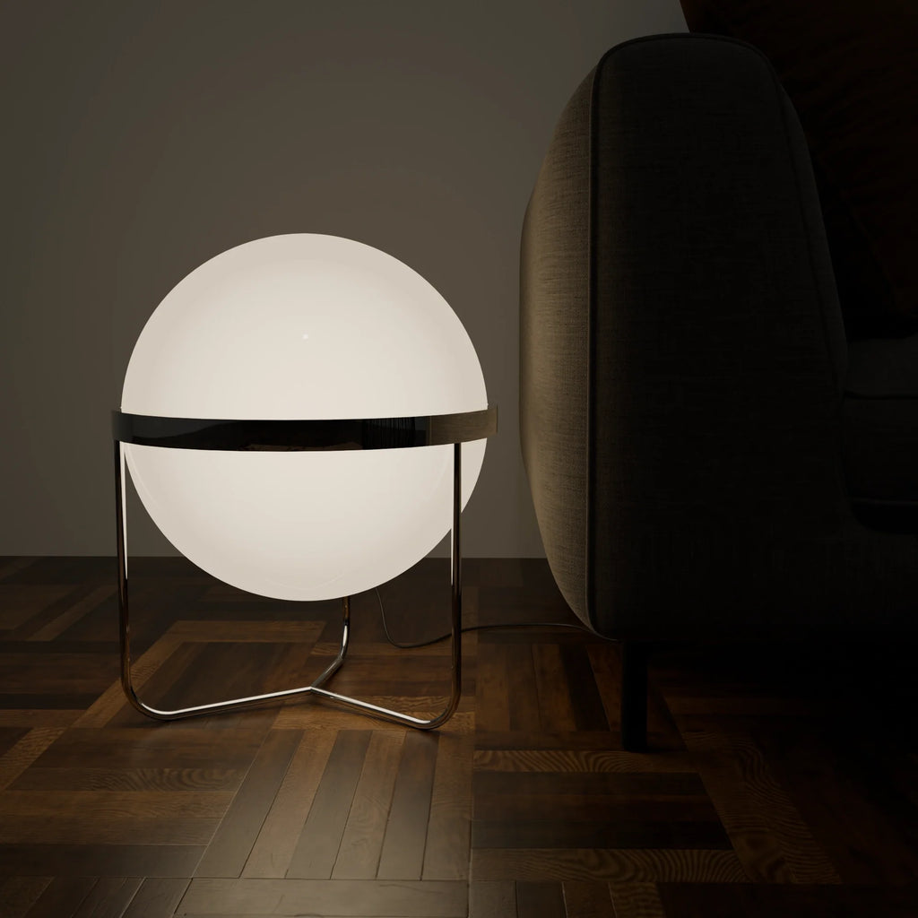 Stylish White Ceramic Table Lamp for Contemporary Living Room Decor