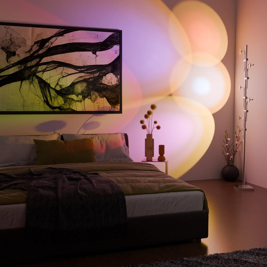 Elegant Black Brass Floor Lamp with Adjustable Shade for Living Room