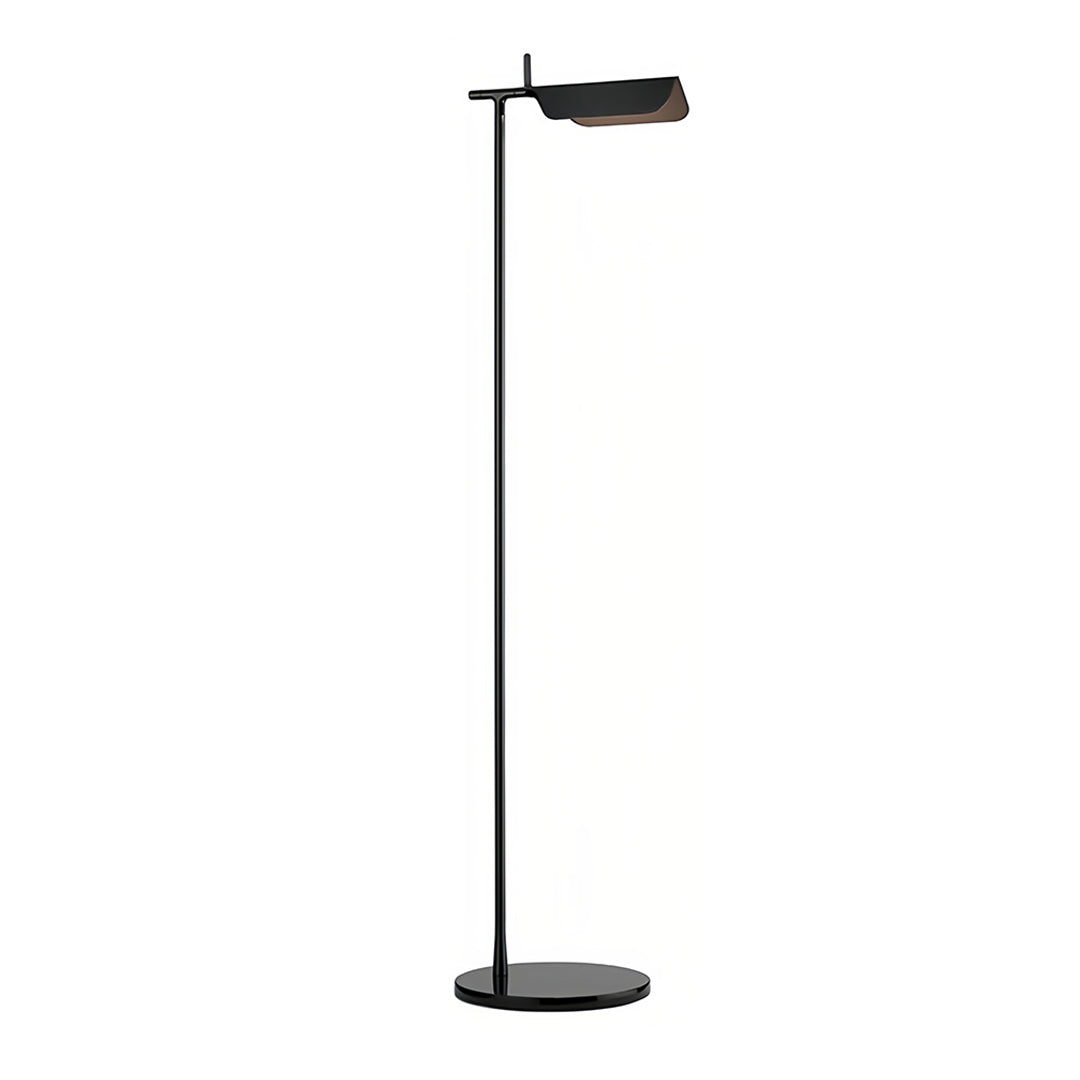 Modern Dimmable LED Floor Lamp in Elegant White for Living Room Decor