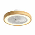 Bladeless Nordic Modern Ceiling Fan with Lights & Remote - Ideal for Living Room