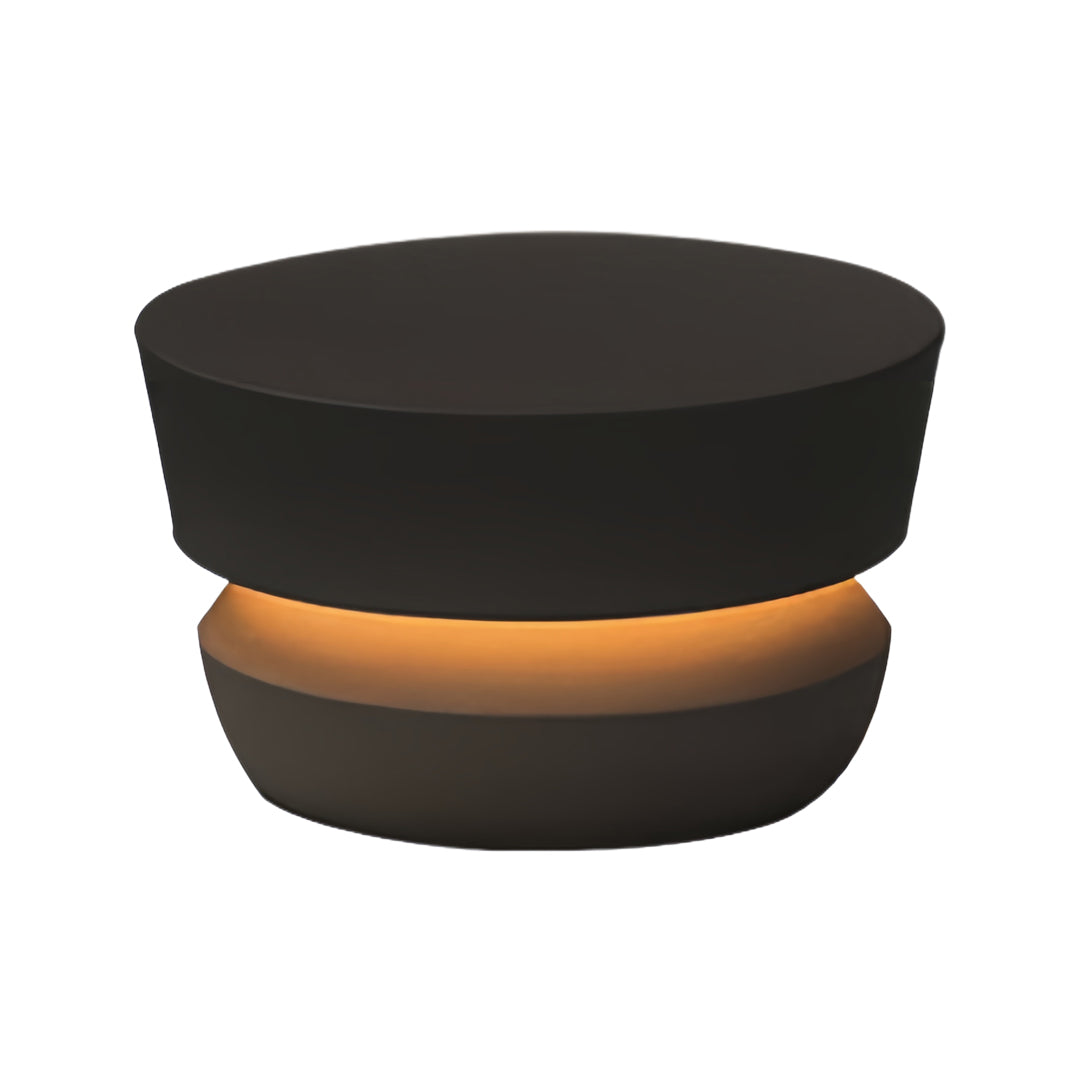 Sleek Black Minimalist Pathway Lights for Outdoor Lawn and Garden Use