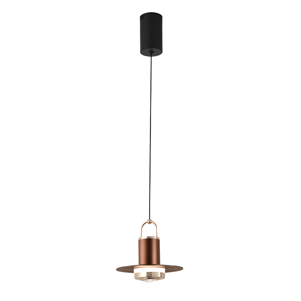 Nordic Style Small Metal and Glass Pendant Light for Home Décor