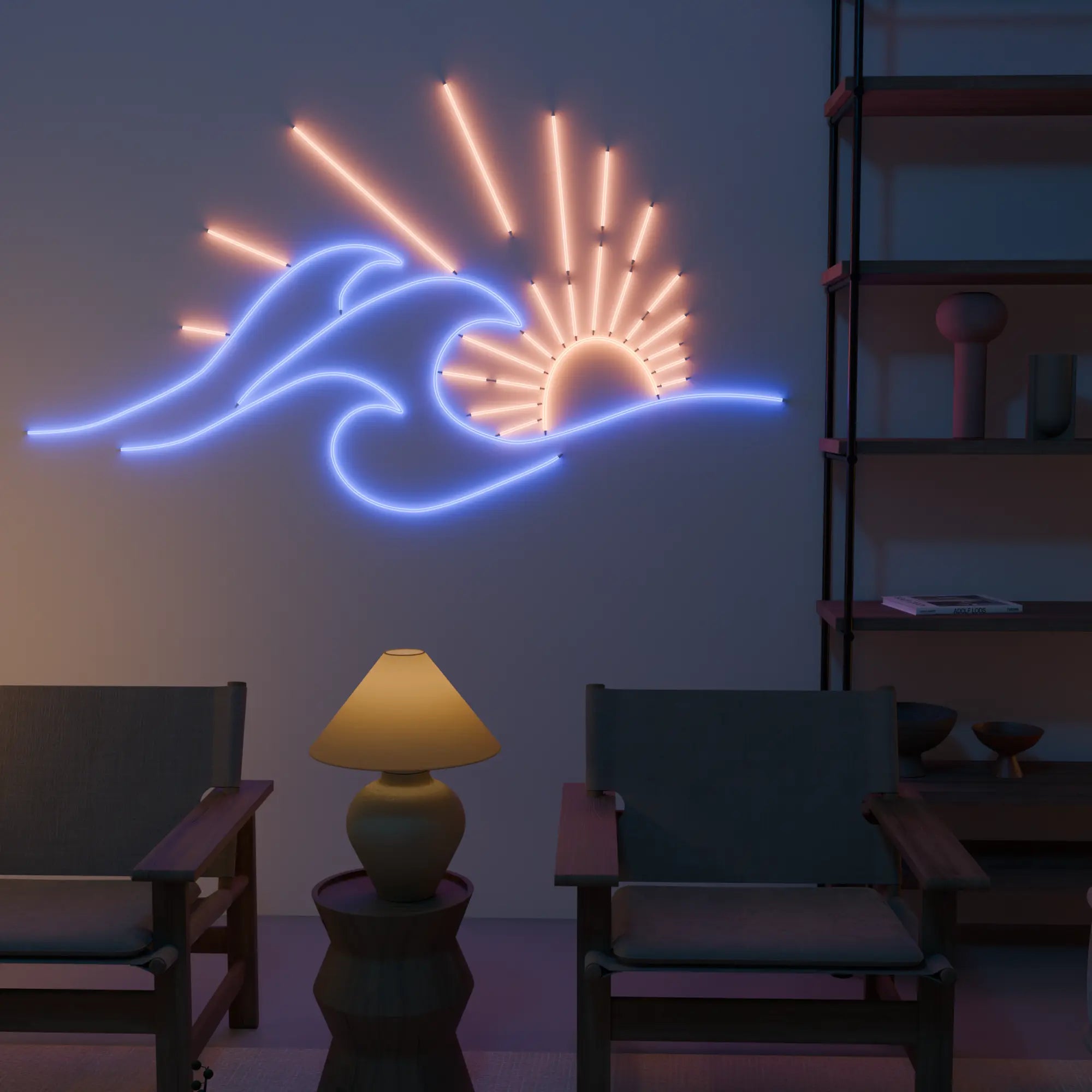Versatile RGB Smart LED Rope Light for Creative Indoor Outdoor Decor