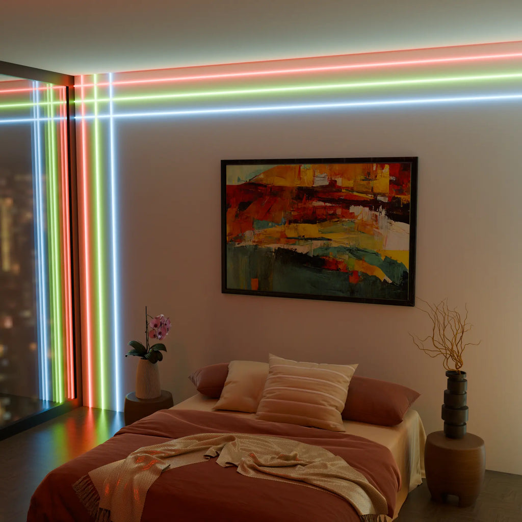 Versatile RGB Smart LED Rope Light for Creative Indoor Outdoor Decor