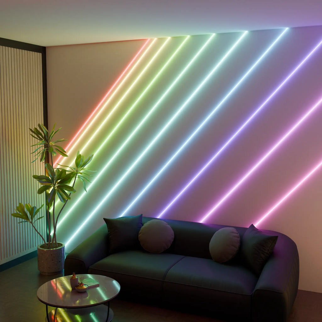 Versatile RGB Smart LED Rope Light for Creative Indoor Outdoor Decor