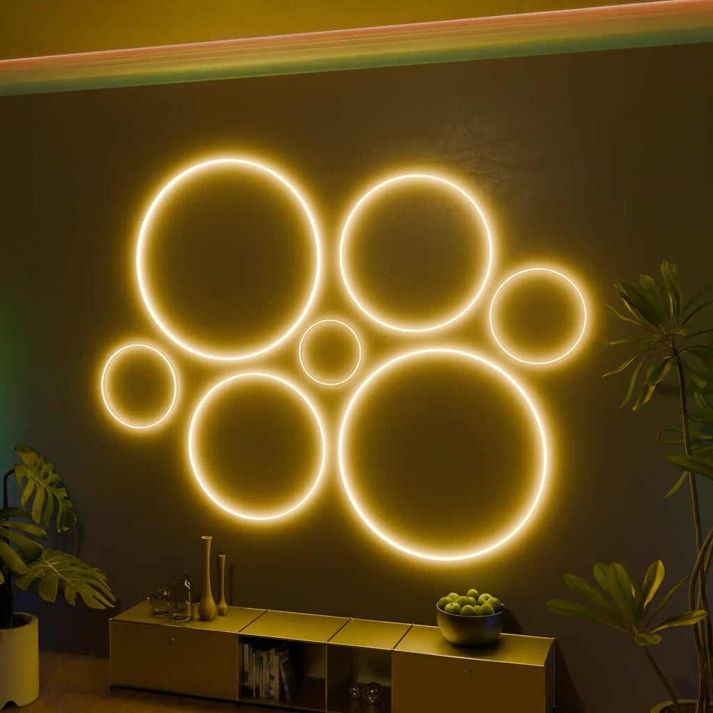 Versatile RGB Smart LED Rope Light for Creative Indoor Outdoor Decor