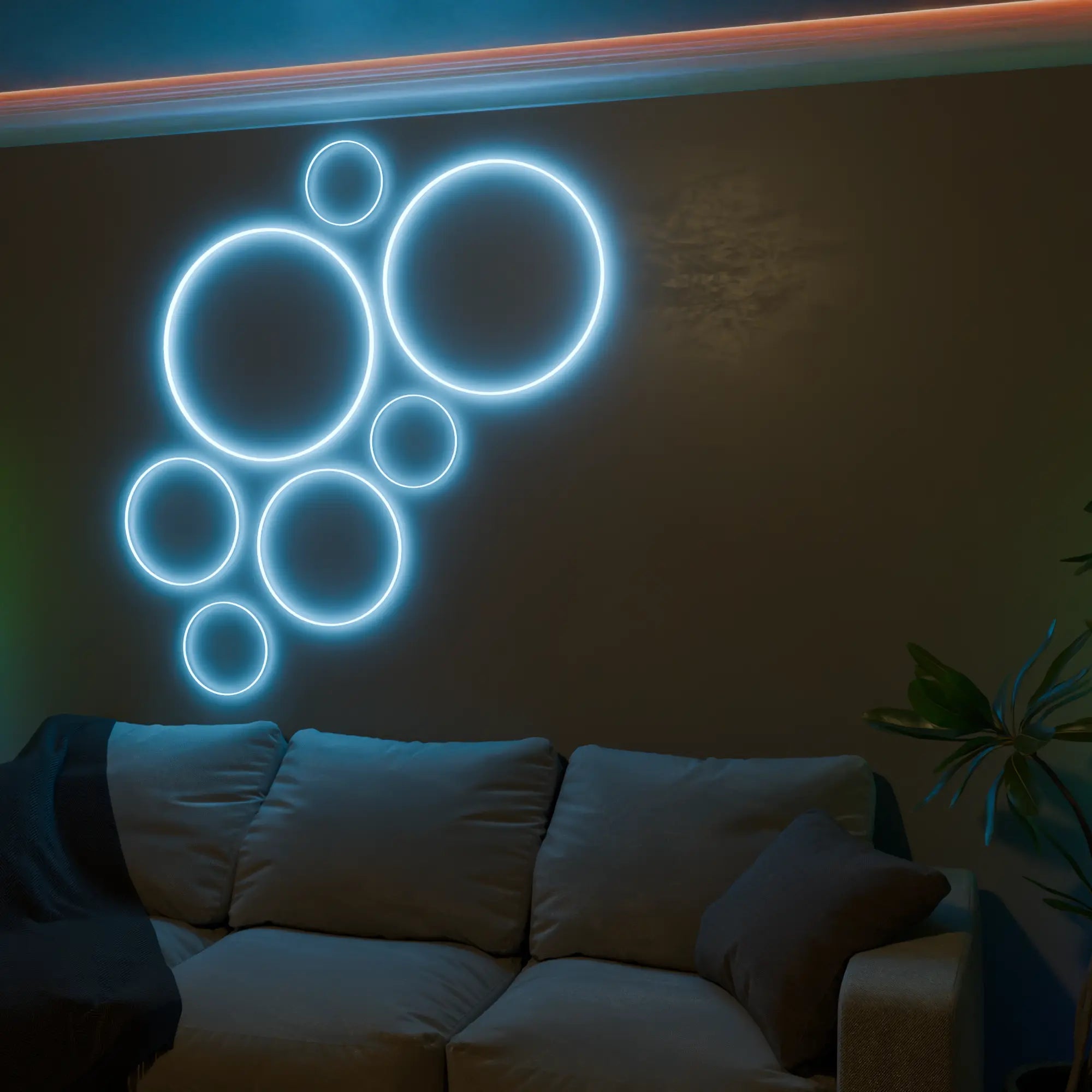 Versatile RGB Smart LED Rope Light for Creative Indoor Outdoor Decor