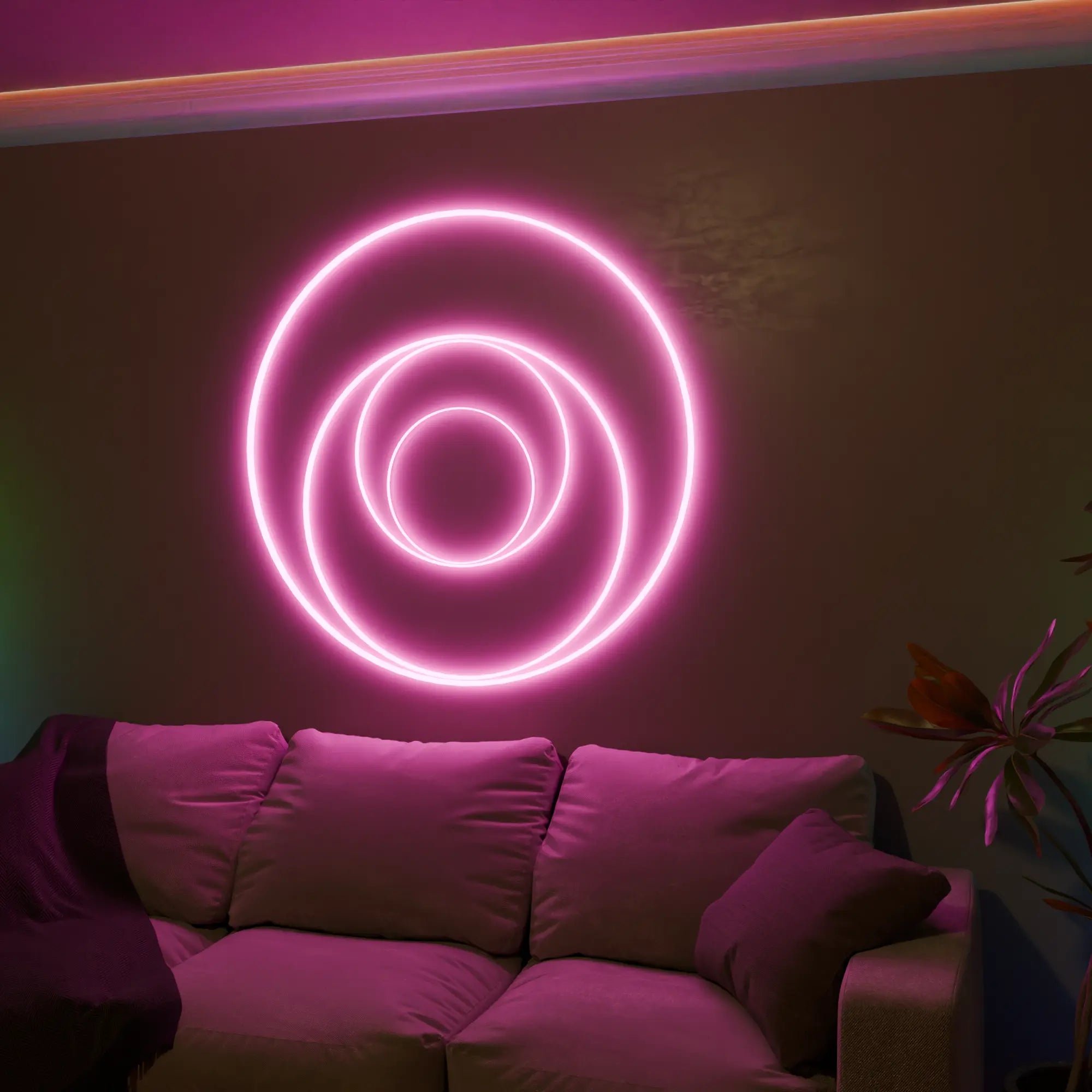 Versatile RGB Smart LED Rope Light for Creative Indoor Outdoor Decor