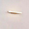 Scandinavian Natural Wood LED Wall Sconce Lamp for Modern Bathrooms