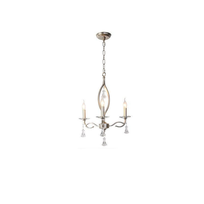 Elegant Gold Iron Frame Crystal Chandelier for Modern Living Spaces