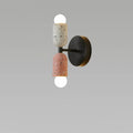Modern Wabi-Sabi Iron & Cement 2-Light Wall Sconce for Living Room